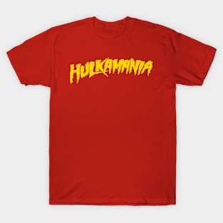 Hulkamania Yellow T-Shirt